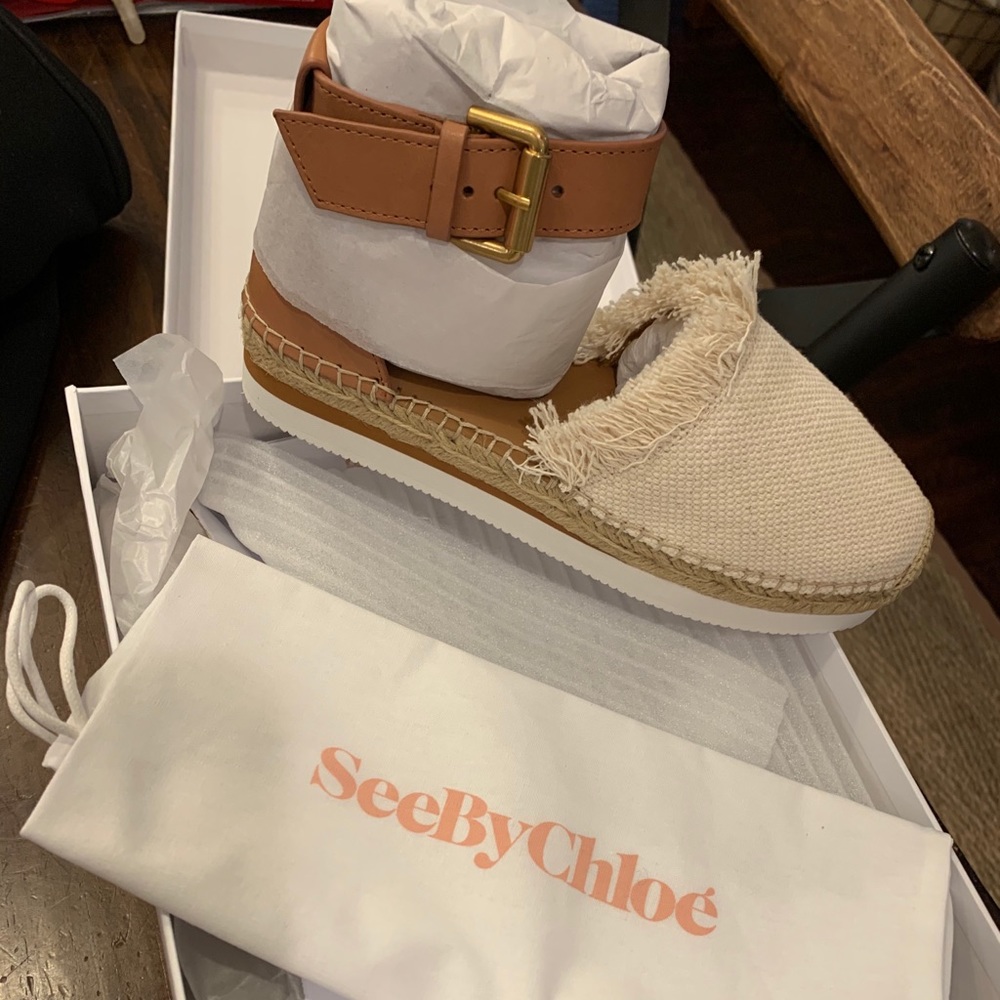 🌟SEE by CHLOE Glyn Wedge Espadrille